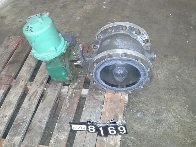 Fisher 10" V150 v-ball control valve