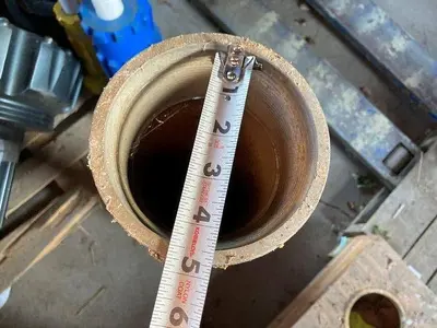 Used AFTERMARKET 4 ½" X 40" STEEL WELL CASING Construction Material & Supplies Pennsylvania US | East West Machinery & Drilling #1417613