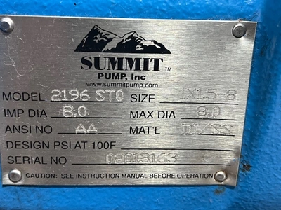 USED Summit 2196STO