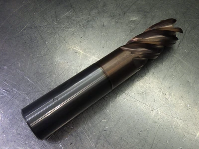 Kyocera / SGS 25mm 5 Flute Carbide CR Endmill 25mm Shank 3mm R T94993NTM (LOC2025B)