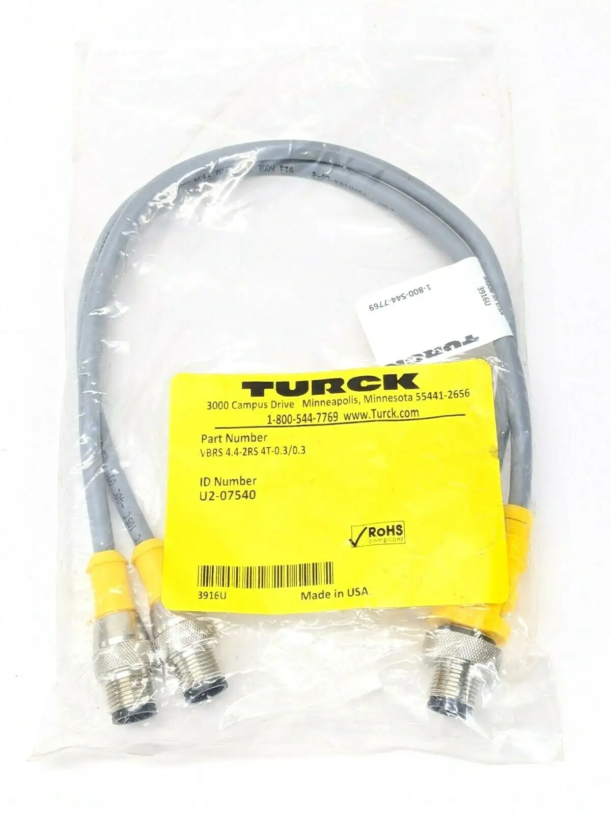 NEW TURCK CABLE