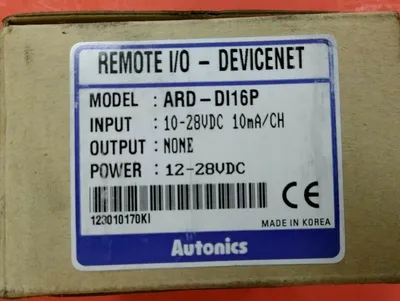 Autonics ARD-DI16P Digital Remote I/O, Standard Terminal Block Type DeviceNet 3A