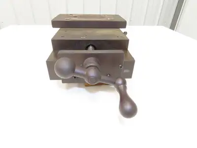 Milling Machine Sliding Dovetail Threaded Fixture Table 8"x12" With 10"x6" Added