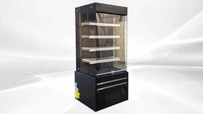 171-0298 29" Vertical Open Air Self Contained Display Cooler