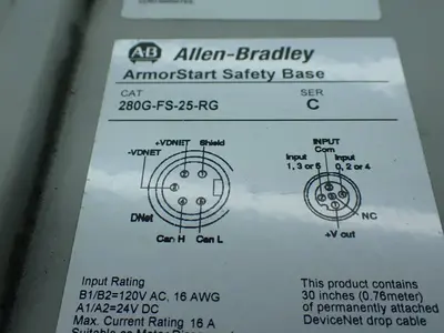 USED ALLENBRADLEY 280GFS25RG