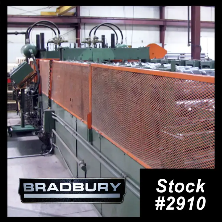 Used BRADBURY M3 Roll Formers Ohio US | Universal Tube & Rollform Equipment Company #280061