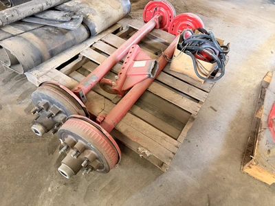 Used LOT OF (2) TRAILER AXLES _UNKNOWN_ Running Gears Michigan US | Miedema Asset Management Group #1369579