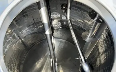 Tank, 700 Gallon, DCI, 304 Stainless Steel, Agitated, Processor #5762891