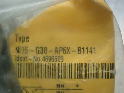 NEW TURCK NI15G30AP6XB1141