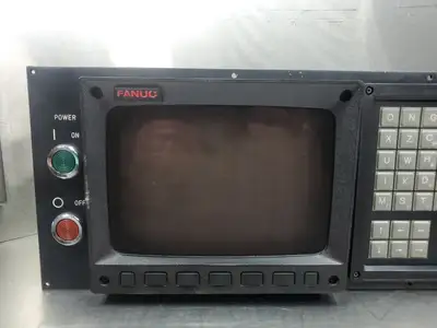 USED FANUC A02B-0075-C122 MDI/CRT HMI Panel
