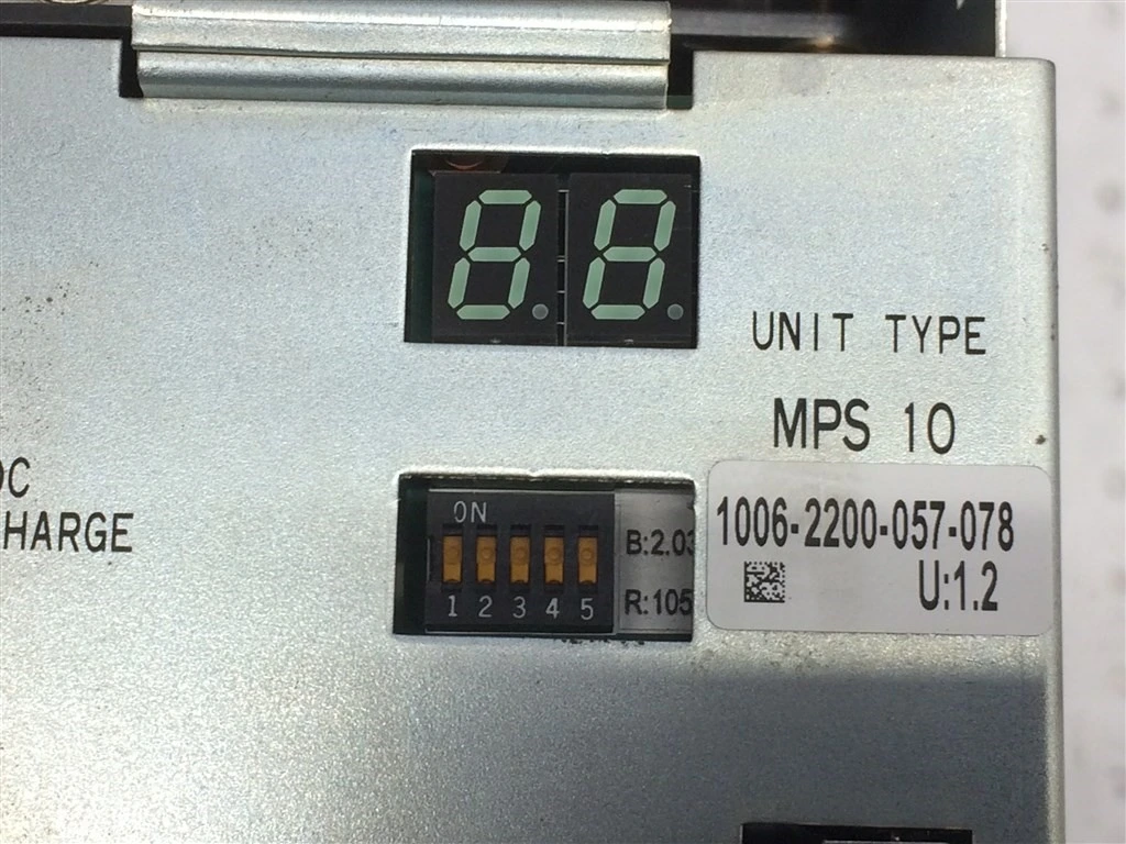 USED OKUMA MPS 10-SERVO POWER SUPPLY