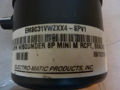 USED ELECTRO MATIC EMSC31VWZXX4-8PV1