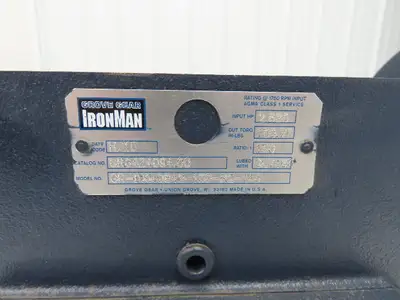 Grove Gear Ironman GR-DXMQ842-150-R2-140 Double Reduction Helical Gearbox 150:1