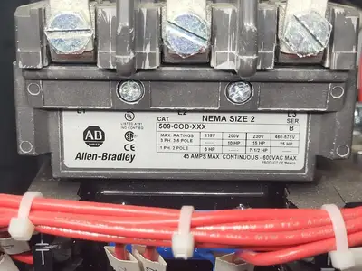 Used ALLEN-BRADLEY 509-COD-XXX Starters British Columbia CA | Lenmark #835937