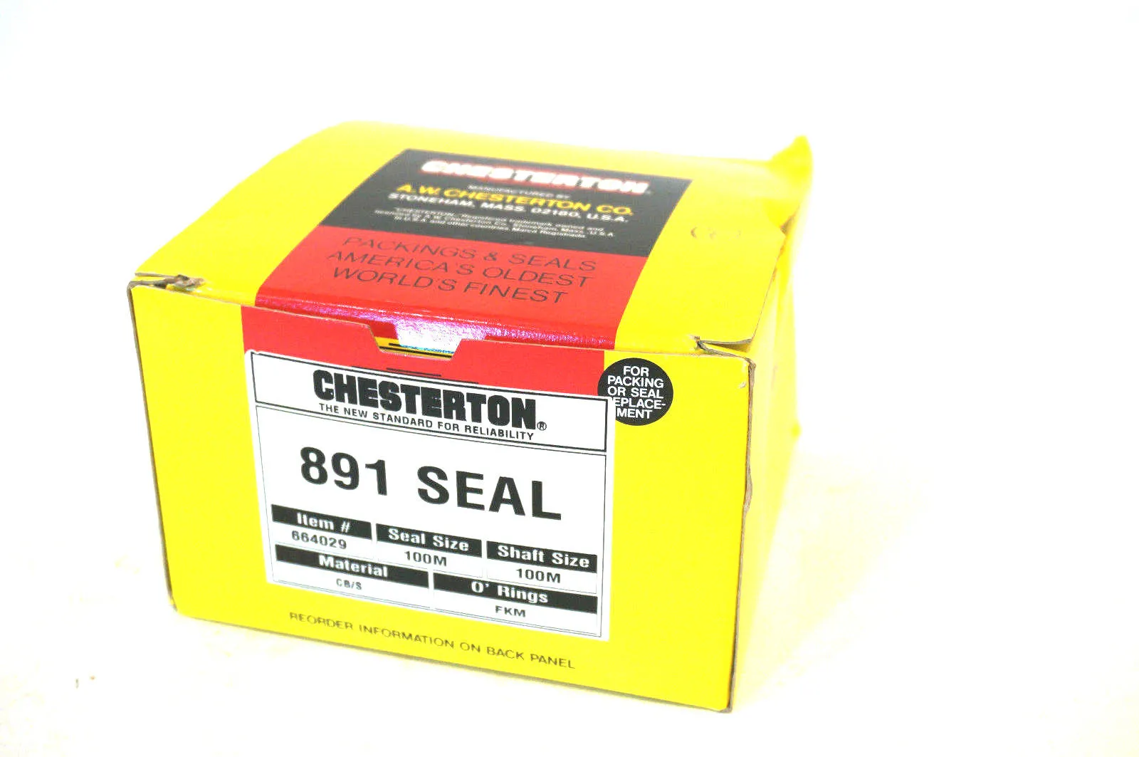 NEW CHESTERON 891 SEAL ASSEMBLY 664029