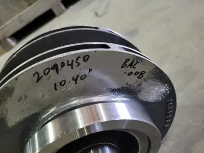 10.4" Impeller w/ Shaft