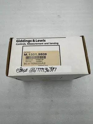 BRAND NEW Giddings & Lewis M.1301.9806 M13019806 Thermocouple STOCK H1651A