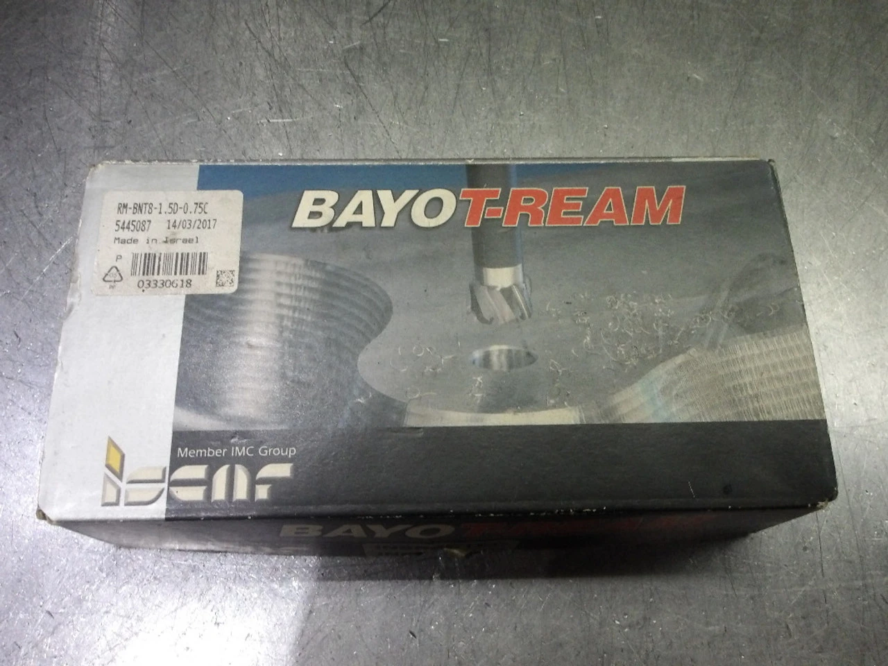 Iscar .7875-1" Indexable Reamer Shank 3/4" Shank RM-BNT8-1.5D-0.75C (LOC2695B)