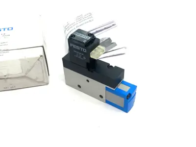 New | in-Stock FESTO VACUUM GENERATOR, T-SHAPE, HIGH-VACUUM, 35554 Vacuum Pumps Michigan US | Maverick Industrial Sales #1090766