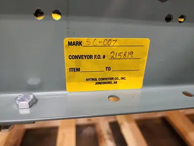 Used HYTROL ABLR CONVEYOR Conveyors Wisconsin US | Packer City Sales #1297969
