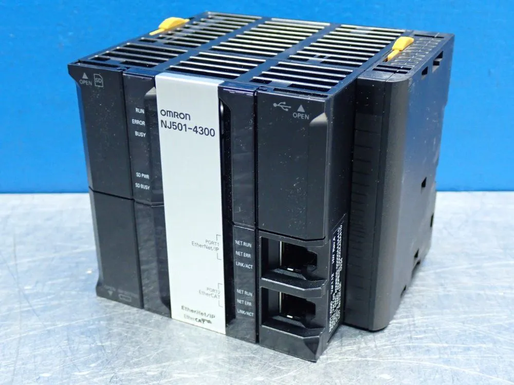 Used OMRON NJ3011200 PLC Processors Ohio US | HGR 24 #728145