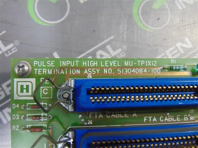 Honeywell 51304084-100 Pulse Input Termination Board MU-TPIX12 Rev. C Used