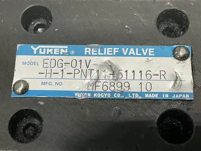 USED YUKEN EDG-01V-H-1-PNT11-51116-R
