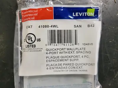 NEW LEVITON 41080-4WL