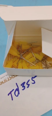 NEW KAHNETICS/WELLER QTY 150 Weller Kds201p Threaded Needle,20 G,1 In L,Pk50