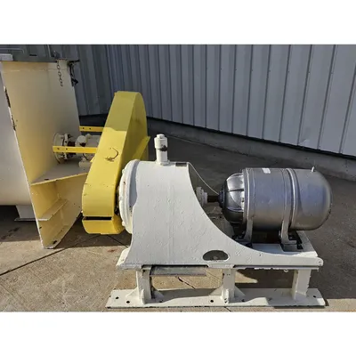 Used 15HP J H Day Stainless Steel Double Ribbon Blender - 62 Cu/Ft