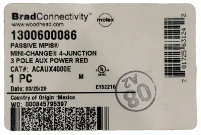 NEW BRAD HARRISON ACAUX4000