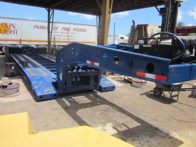 Used FONTAINE 50 TON LOWBOY TRAILER Lowboy Trailers Florida US | USA Transequipment #1542553