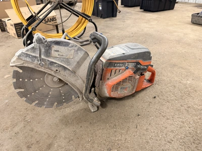 Used HUSQVARNA K970 14" CONCRETE SAW Concrete Cutters Michigan US | Miedema Asset Management Group #1483335