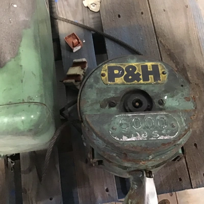 P&H 6000 Lb.Hevi-lift cable hoist