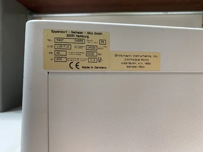 Used Eppendorf 5417R Centrifuges Indiana US | J&J Industrial Supply #1073631