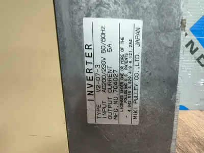 MIKI PULLEY CO. V2-07-3 Inverter Drive | ESS Industrial Equipment Sales (5)