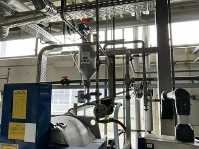 Krettek ProCent P 63 B Pilot horizontal peeler centrifuge, 316L SS.