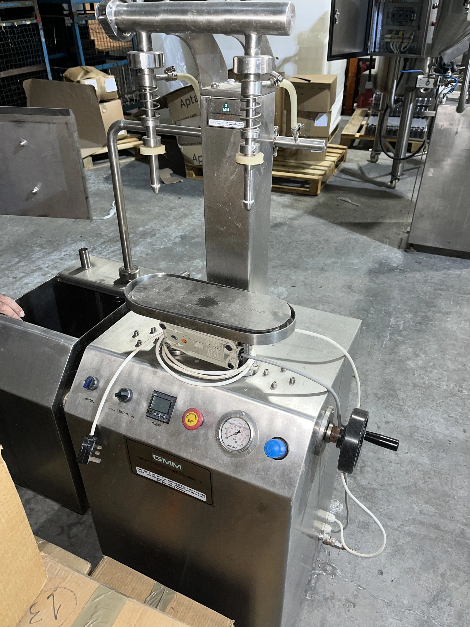 GMM S/S Twin Head filler 50 to 150 ML