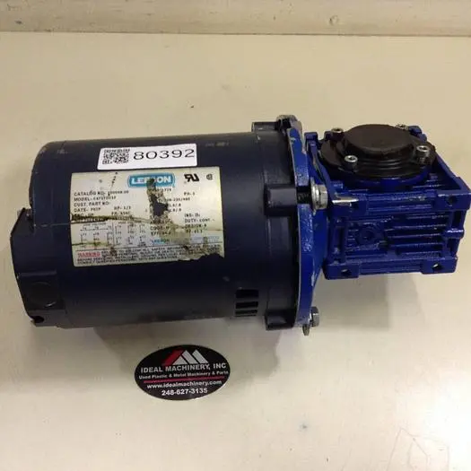 Used LEESON ELECTRIC CO C4T17DC1F Gearmotors Michigan US | Ideal Machinery #581472