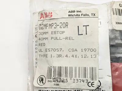 New | in-Stock ABB G2MPMP3-20R Relays & Switches Michigan US | Maverick Industrial Sales #1392939