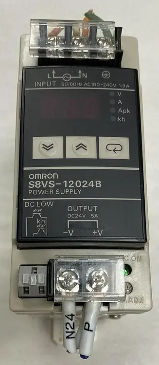 Used OMRON S8VS-12024B /ED2 DIN Rail Power Supplies Ohio US | Surplus Asset Holdings #1235917