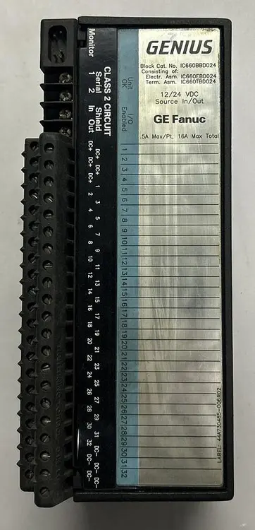Used GE FANUC IC660BBD024 PLC Input & Output Ohio US | Surplus Asset Holdings #1236929