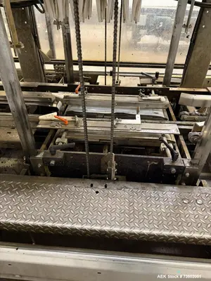 Used Hartness Model 2800 Automatic Drop Case Packer | High-Speed End-of-Line Packaging System
