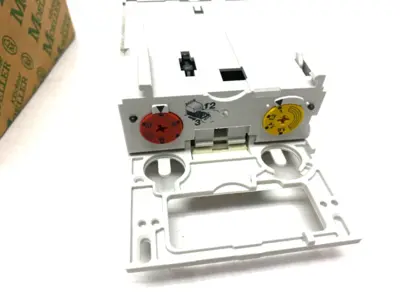 USED MOELLER ADJUSTABLE MOTOR PROTECTION TRIP BLOCK 1-1.6A, 14-22A