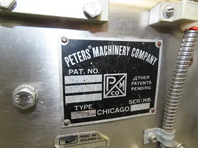 Peters Machinery Biscuit Cookie Capper Sandwich Machine 80"L 480V 3PH