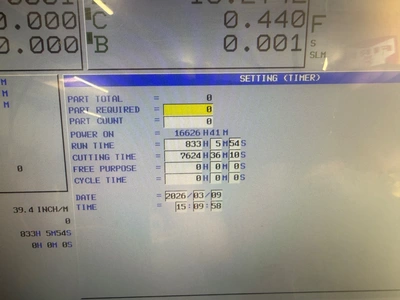 2020 DOOSAN DVF 5000 MACHINING CENTERS, VERT., N/C & CNC, 5-AXIS | Wheeler Machinery Sales (14)