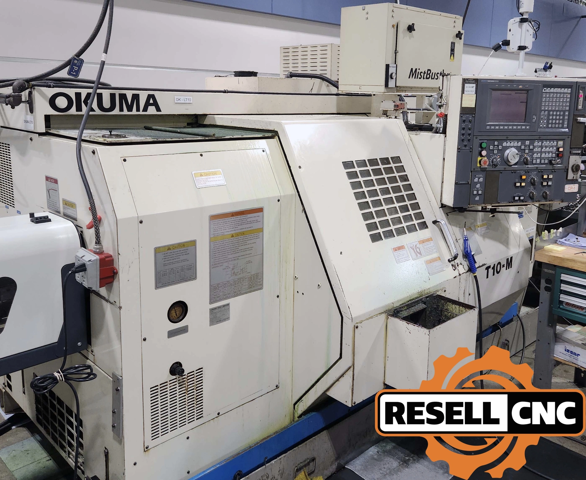 Used 1996 Okuma LT-10M CNC Lathes Florida US | Resell CNC #1319127
