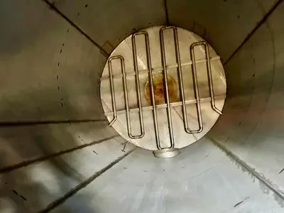 Tank, 10,000 Gallon, Vertical, 304L Stainless Steel, Insulated, Cone Bottom, #5991728