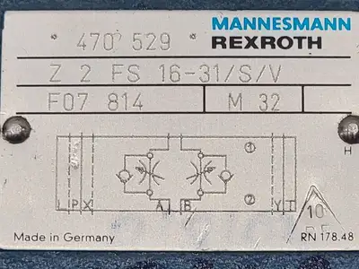 NEW REXROTH Z2FS16-31/S/V