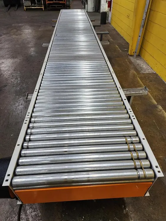 Used INTELLIGRATED LIVE ROLLER CONVEYOR - V-BELT Roller Conveyors Wisconsin US | Packer City Sales #1297860